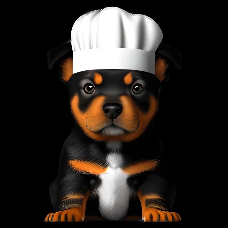 Rottweiler Restaurateur Chiens Chien de Cuisine Chiot
