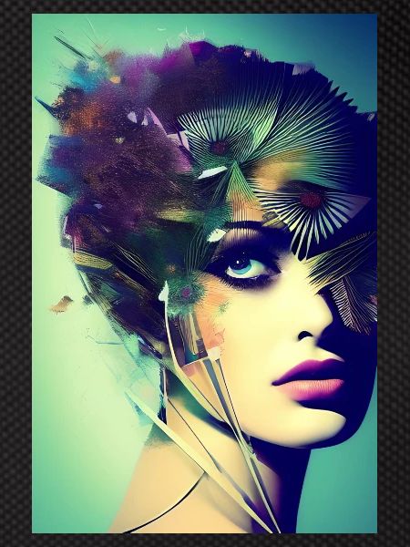 Abstract Facial Art