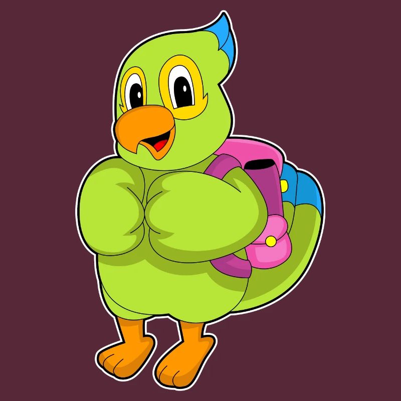 Parrot Student Backpack School