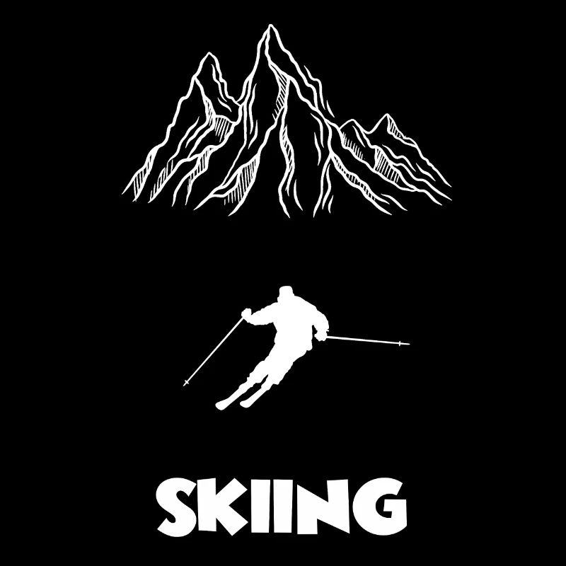 skiing