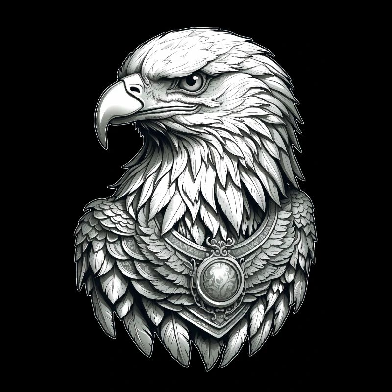 Graphique de tête d’aigle