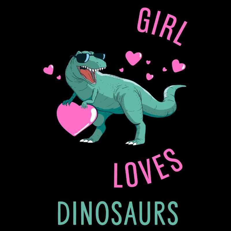 Nur ein Mädchen, das Dinosaurier süß Dinosaurier Geschenk