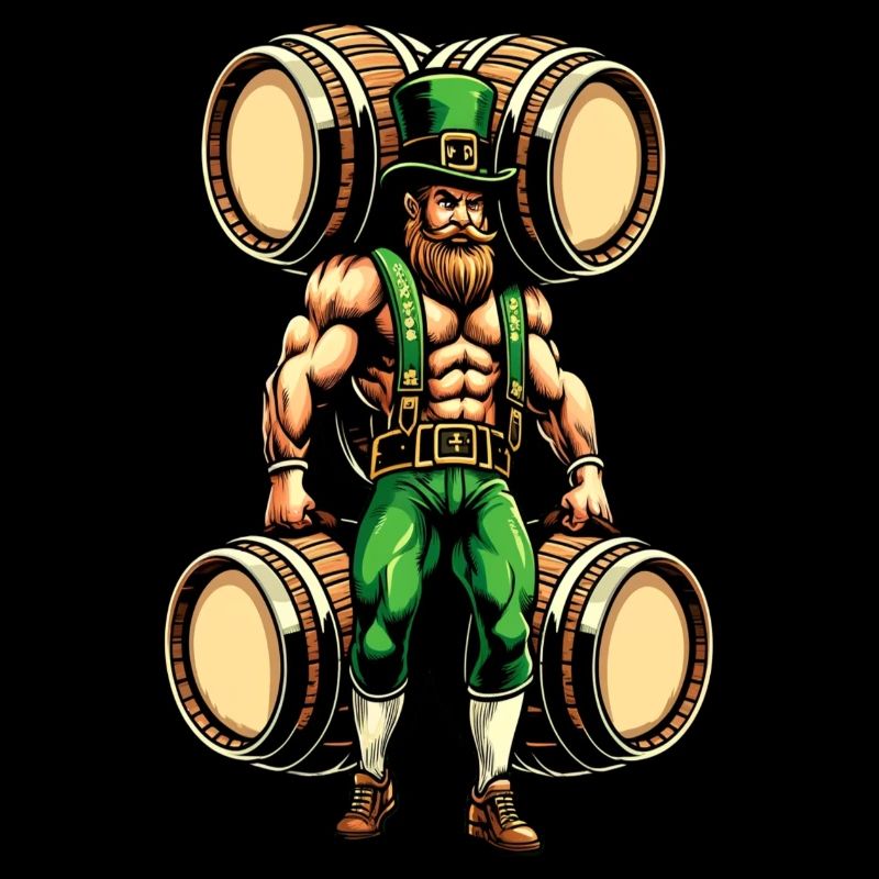 Strong Leprechaun (Irish Leprechaun)
