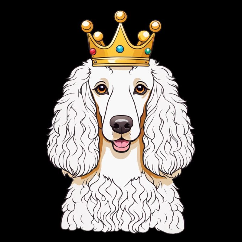 "Crowned Heads" - King Poodle
