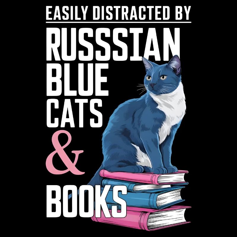 Katze Russisch Blau Geschenk