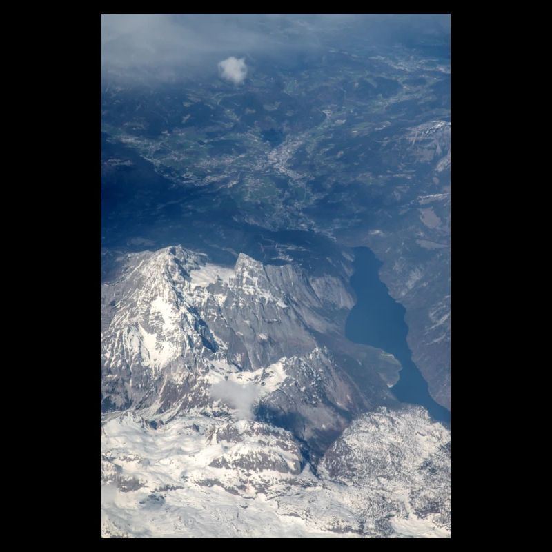 Formations nuageuses et Alpes près de la Zugspitze