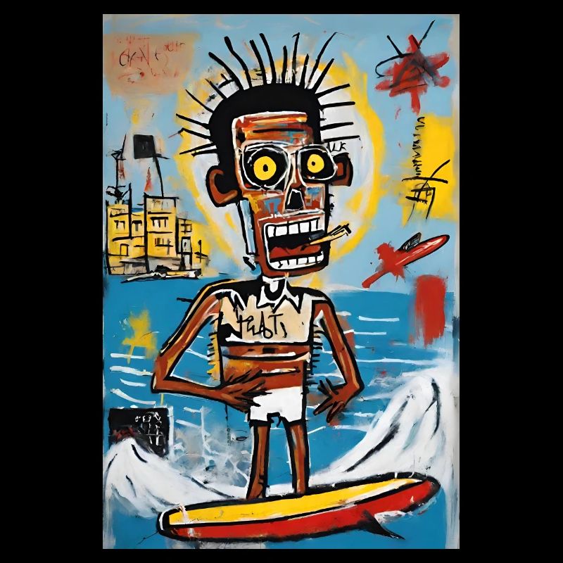 Urban Surfer - Abstrakter Stil
