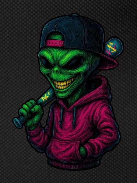 ALIEN THUG - Baseball bat