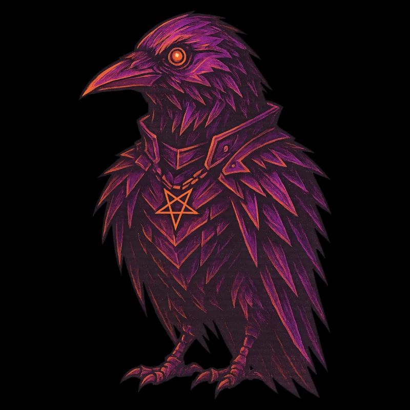 Gothic Krähe/Rabe
