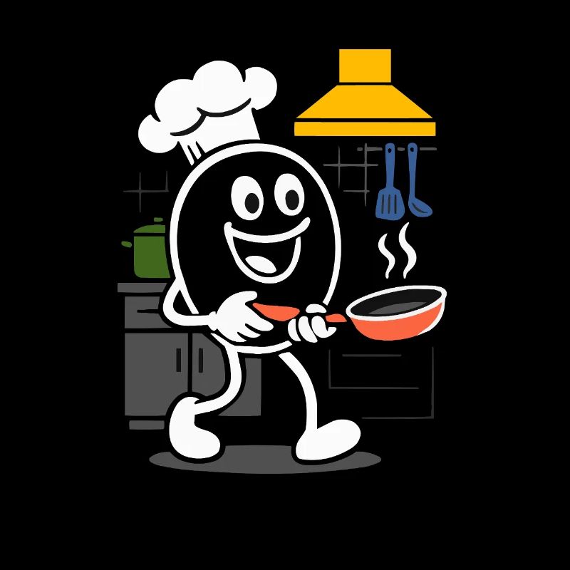 Ribbo as a chef – Funny kitchen and cooking scene