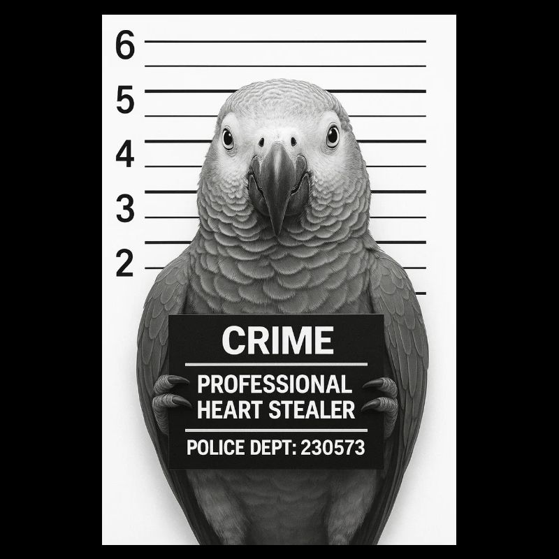 Parrot in Interrogation – Heart Thief