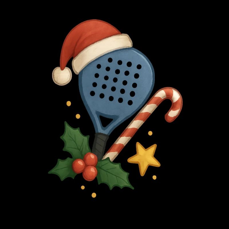 Weihnachts-Padel-Schläger