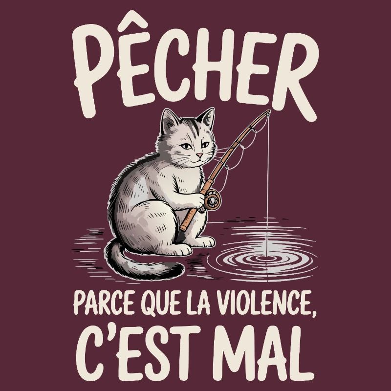 Fishing, because violence is wrong