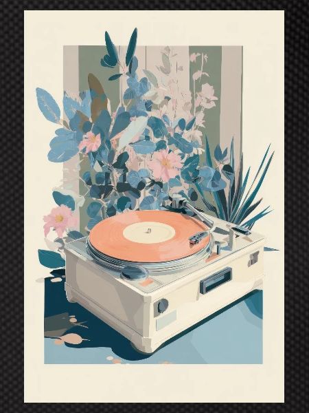 Retro Bloom Vinyl Dream