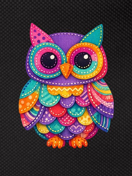Patchwork Owl Magic
