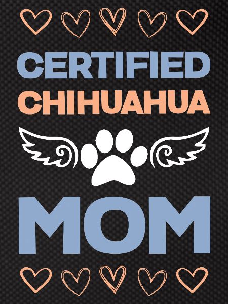 Chihuahua Mom Certified Wings