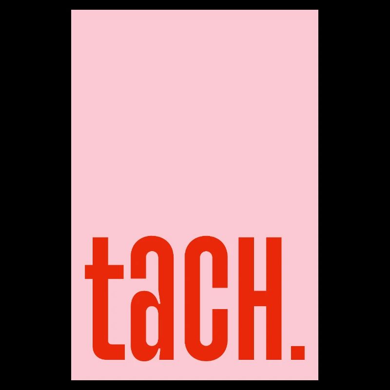Tach - rosa rot