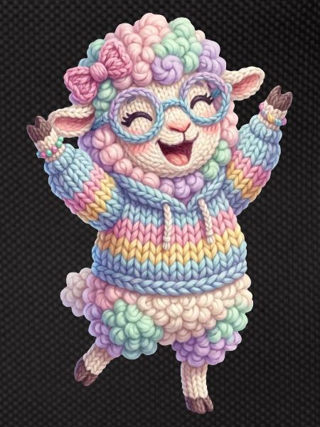 Sheep happy