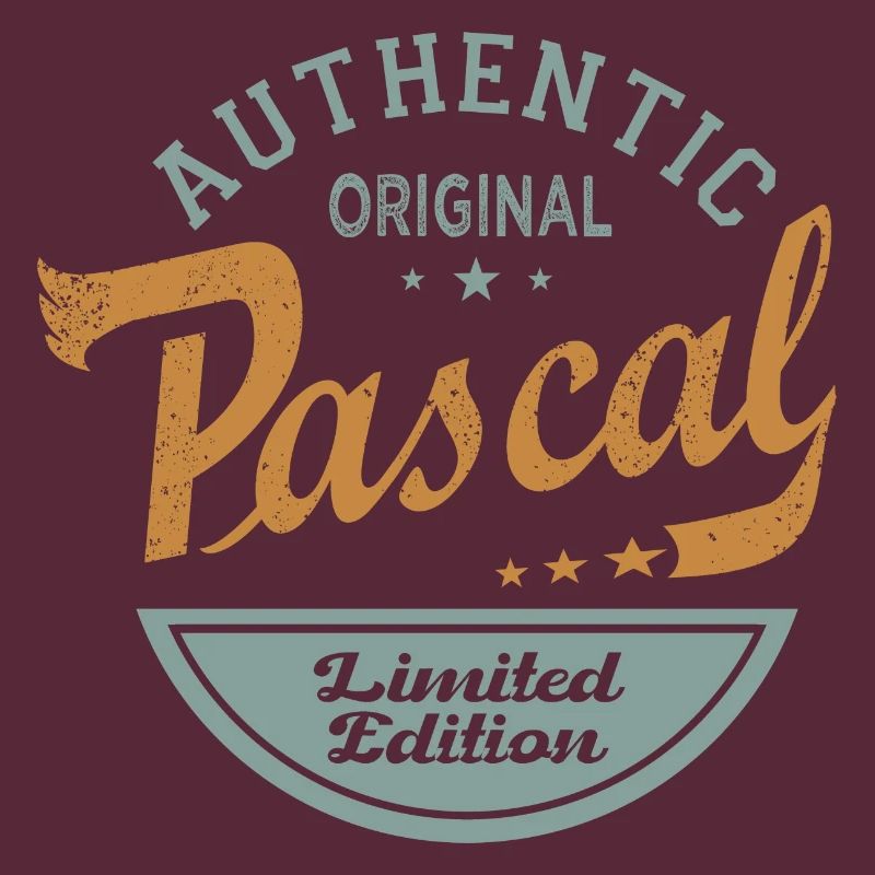 Pascal first name Gift Personalized tshirt pascal