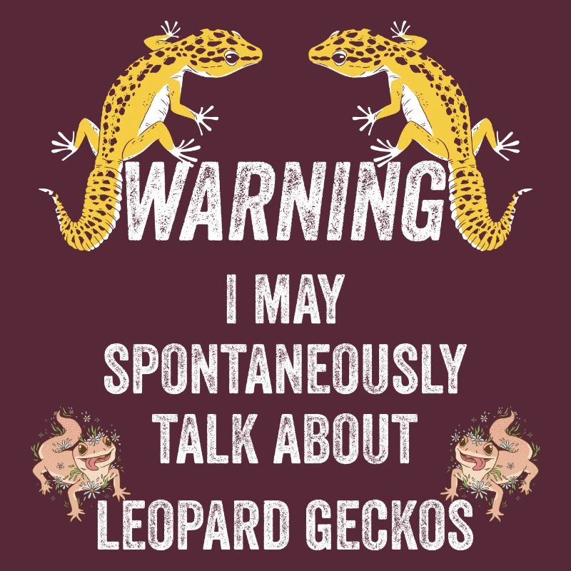 Warnung kann spontan über Leopardgecko sprechen