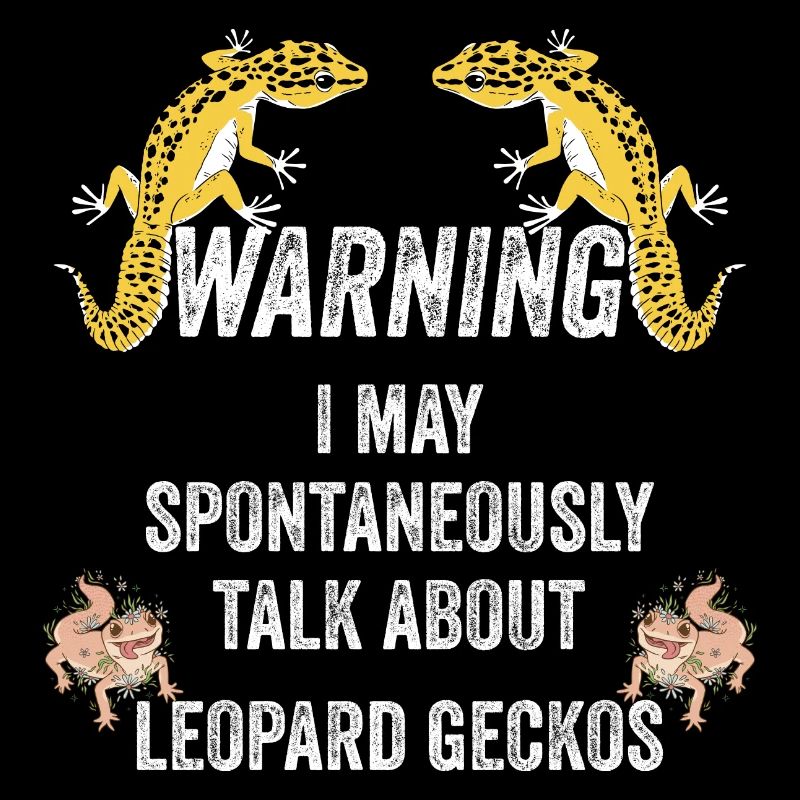 Warnung kann spontan über Leopardgecko sprechen