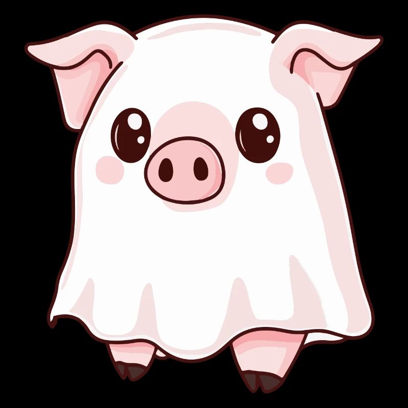 Schwein Halloween Lustig Geist