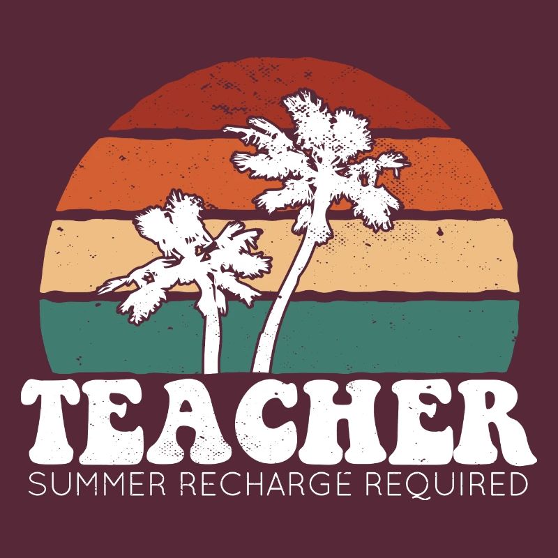 Teacher Summer Recharge Required Summer Beach