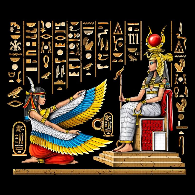 Egyptian Goddess Maat Isis