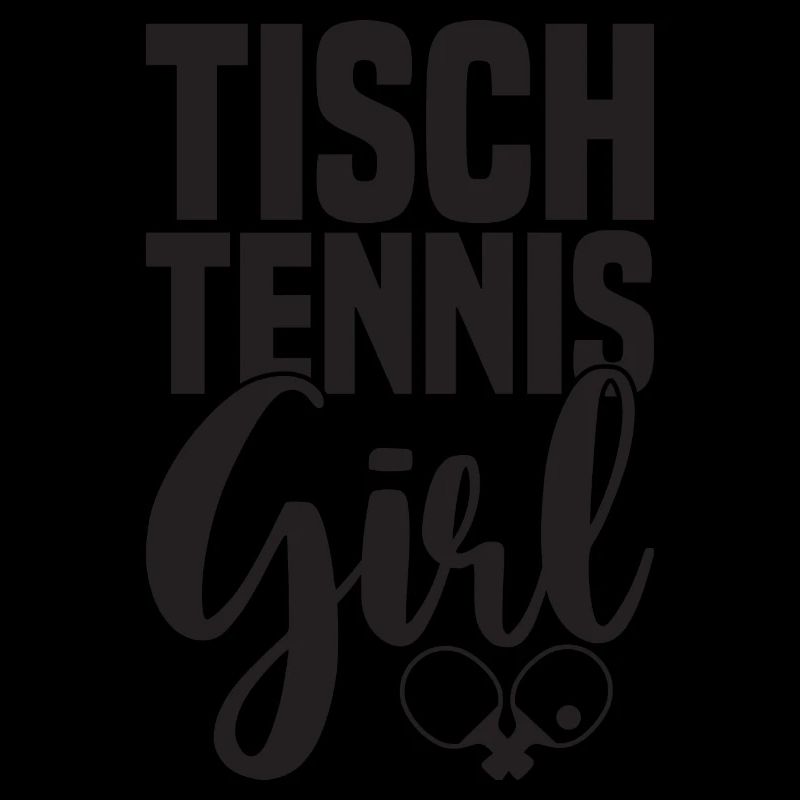 Fille de tennis de table disant avec une batte de tennis de table