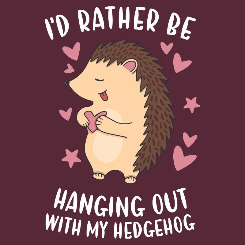 Hedgie, je préfère traîner avec mon hérisson