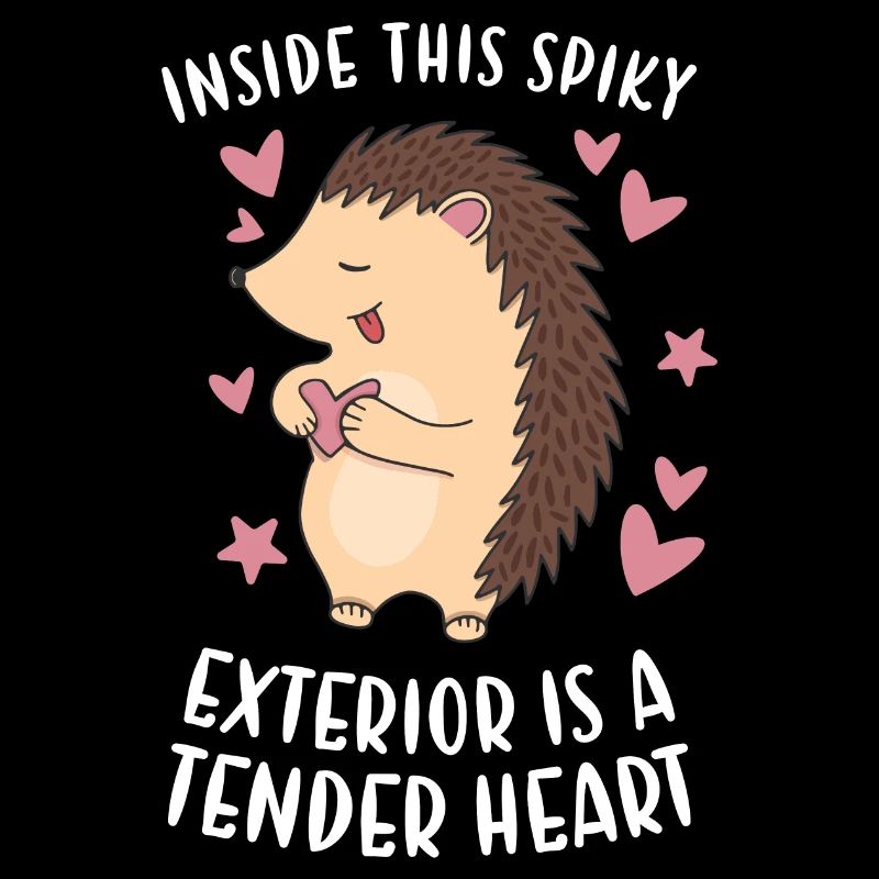 Inside This Spiky Exterior Is A Tender Heart