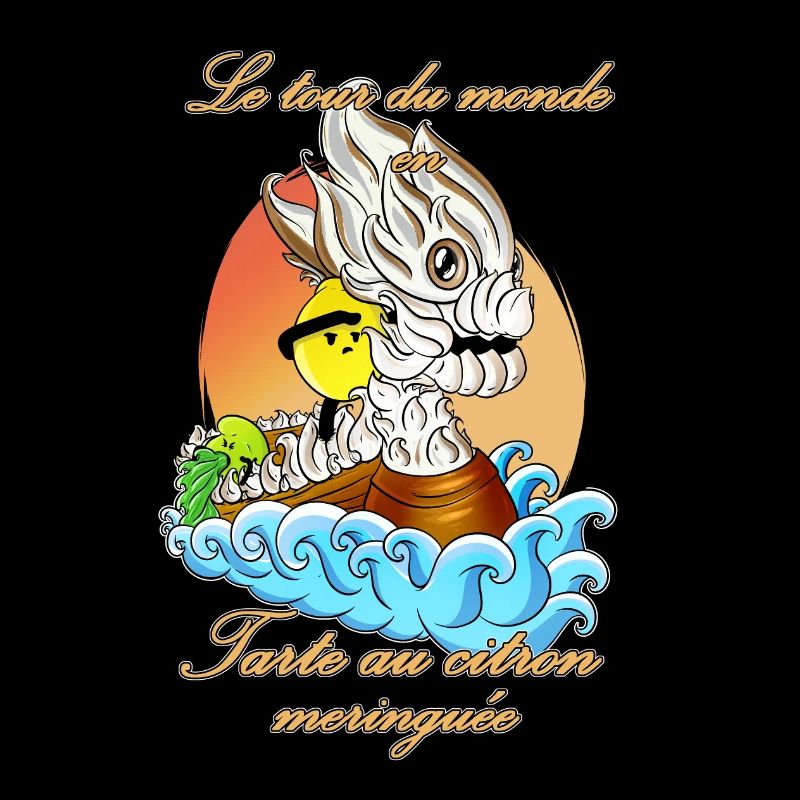 Zitronen-Baiser-Torte