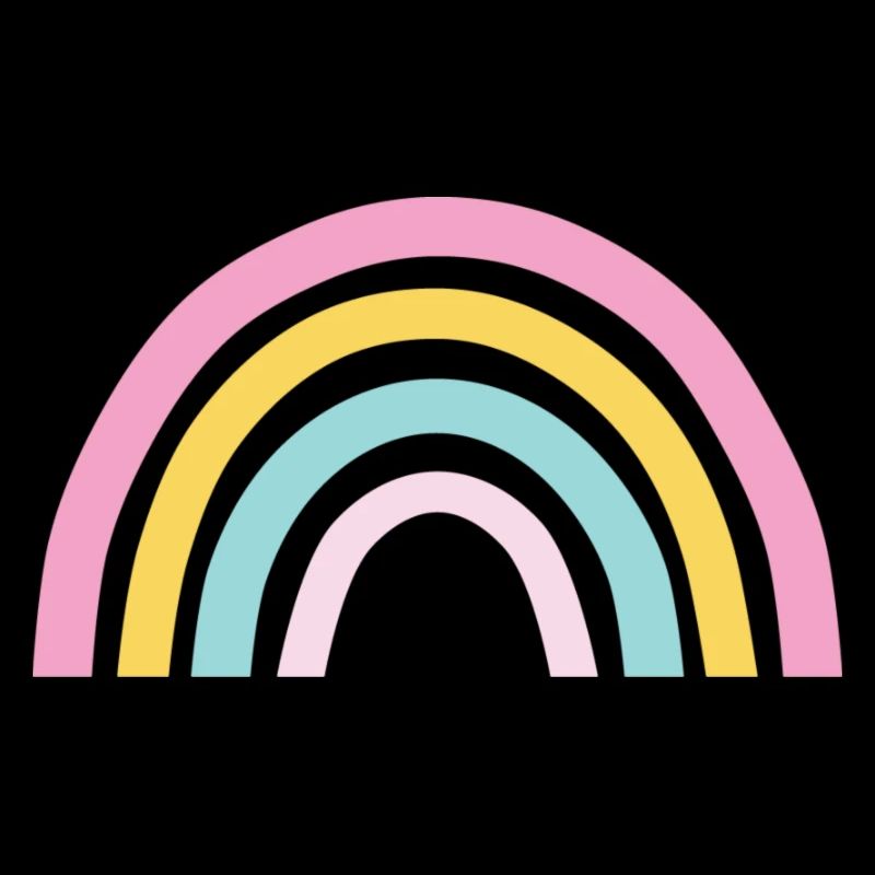 Pastell Regenbogen
