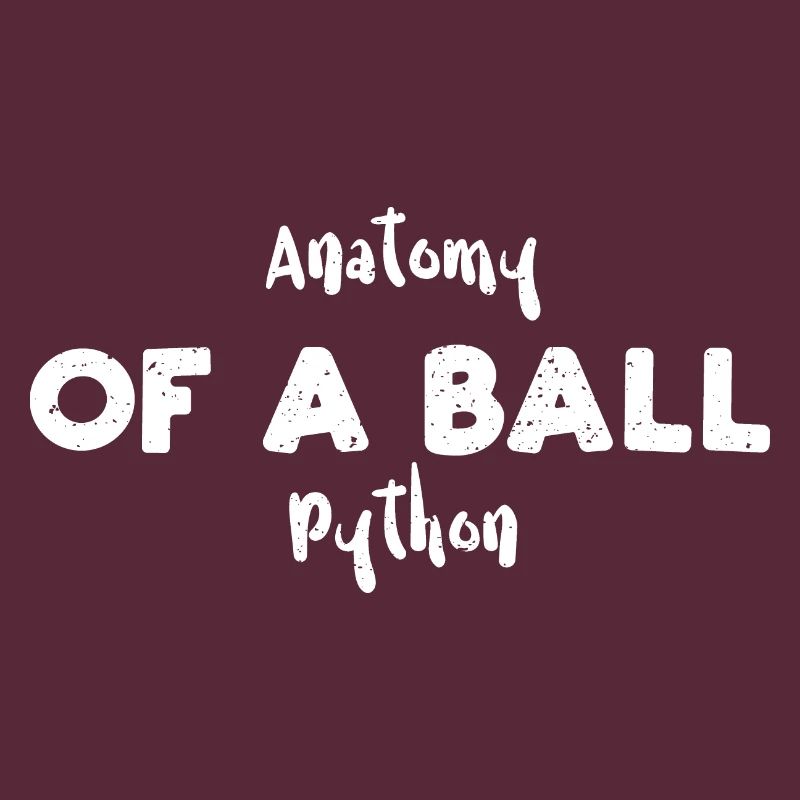 Anatomie d’un python boule - Serpent