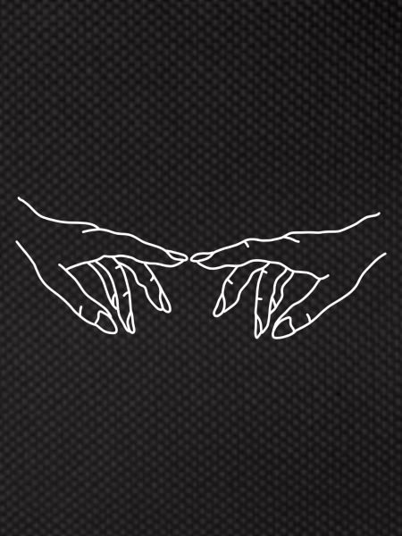 Hands fingers touch