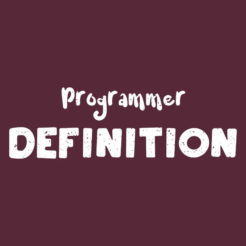 Définition du programmeur - Codage