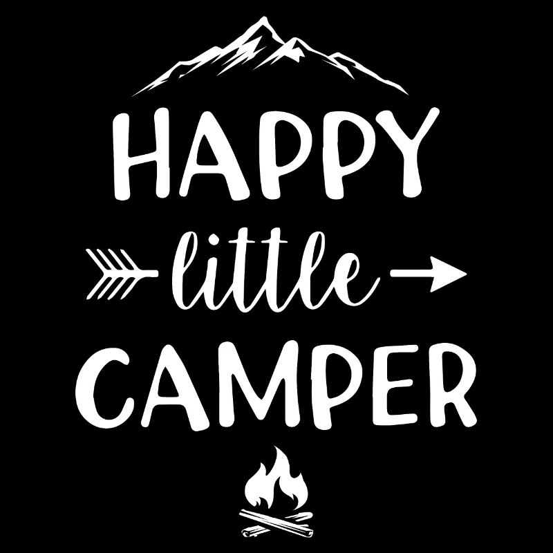 Happy Little Camper Kinder Camping Geschenk Kind