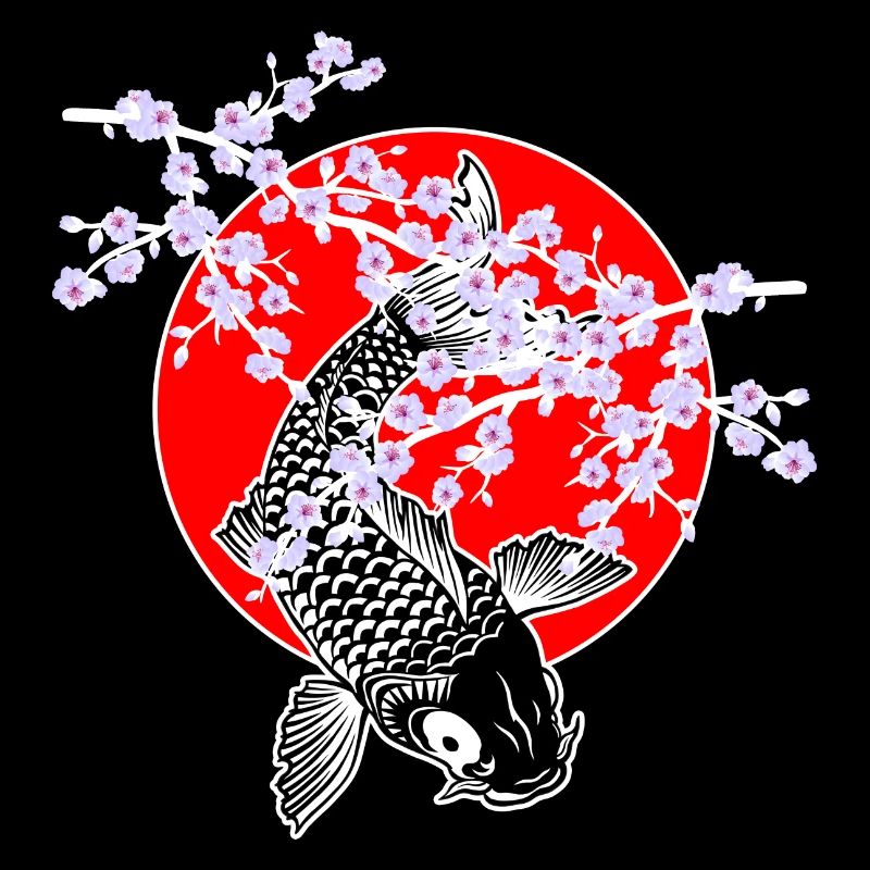 Fleurs de cerisier SAKURA NISHIKIGOI Koi 1