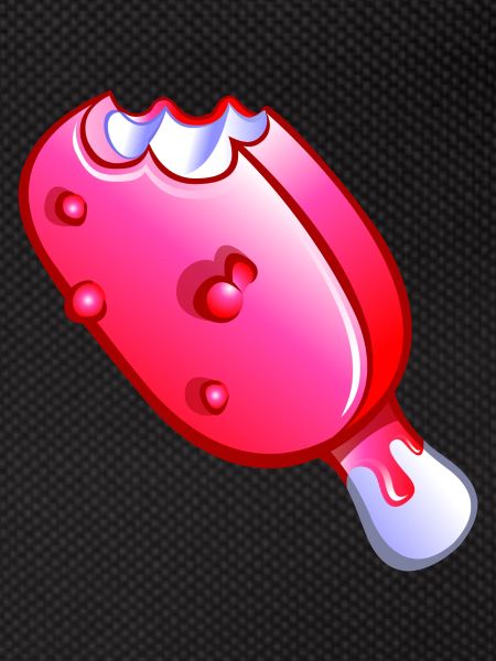 glace fraise kawaii