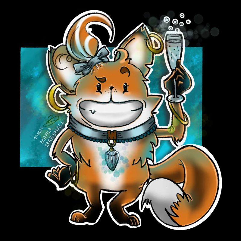 Prost Mahlzeit mit Fuchs