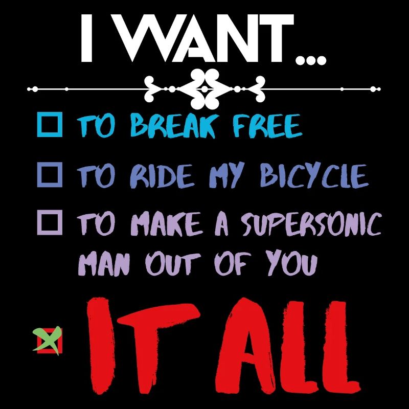 I WANT IT ALL