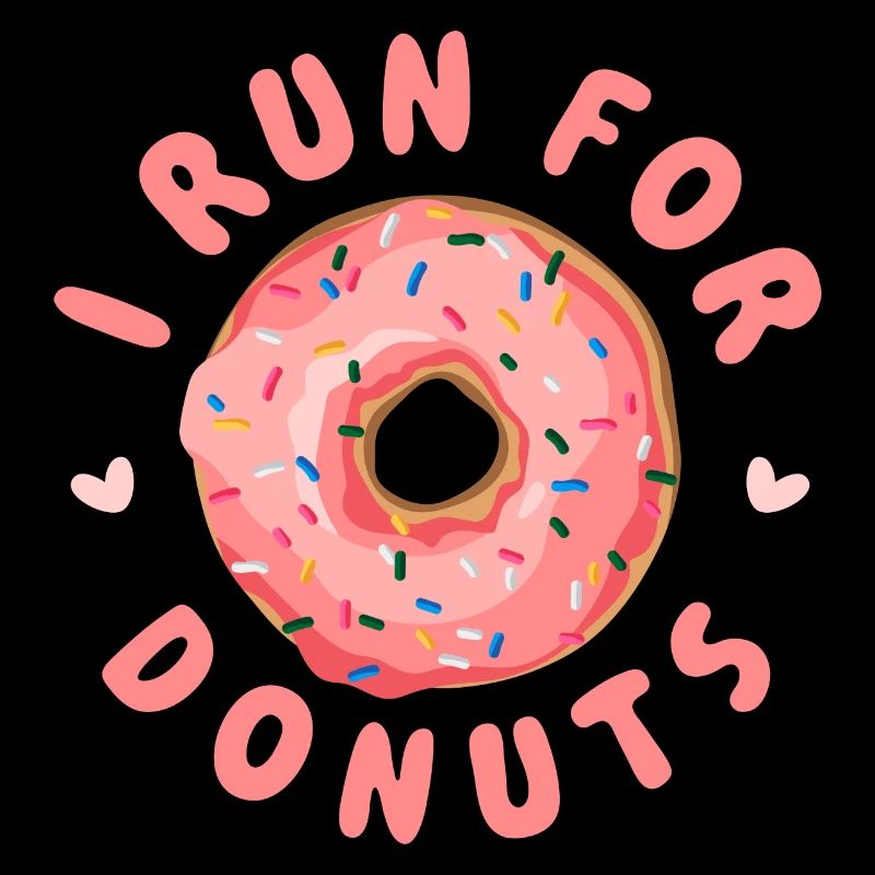 I run for Donuts Design for a donut or jokes lover