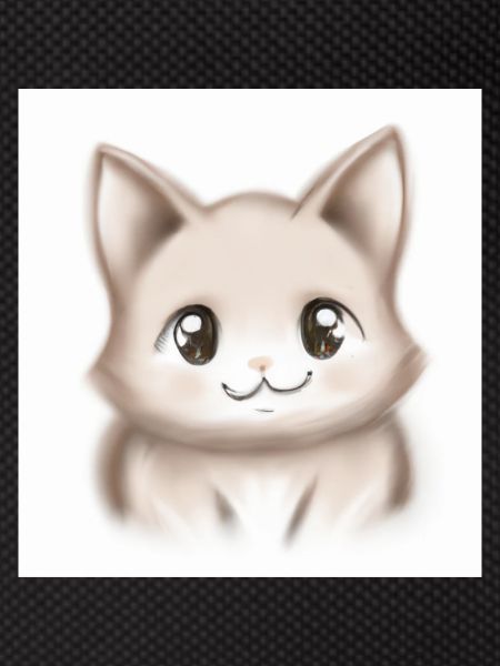 Cat drawn
