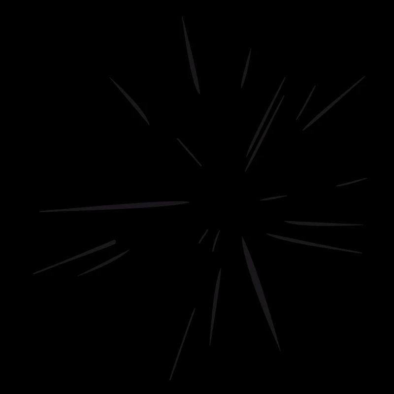 Explosion - Flash - Blitz - Vectorgraphic