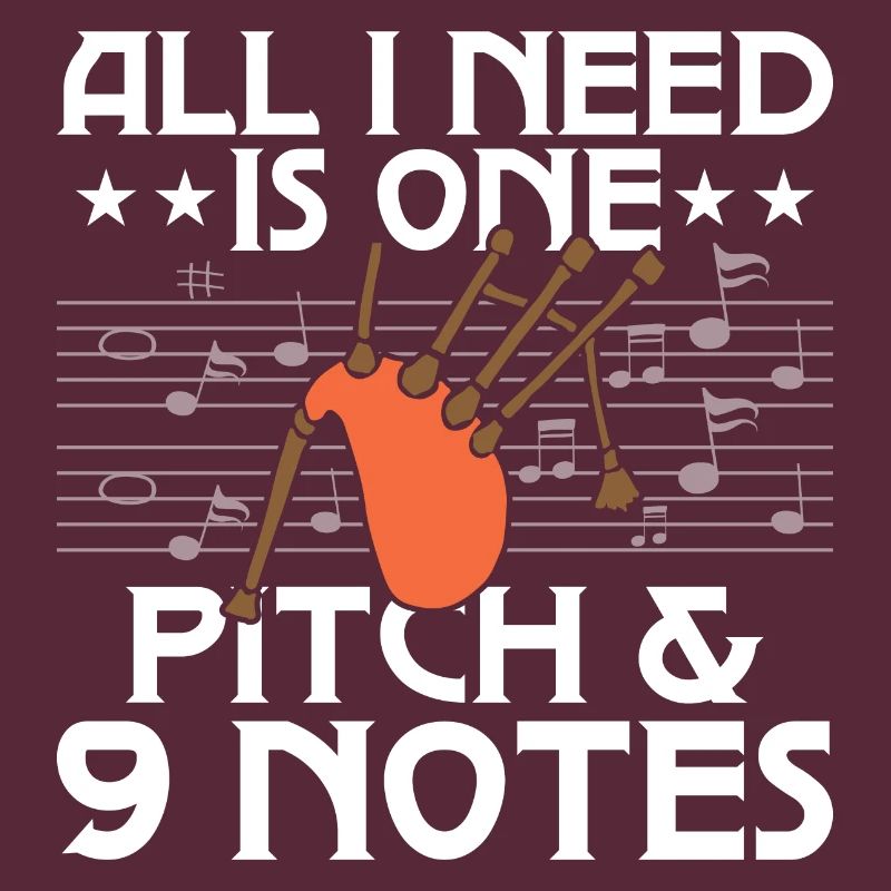 Tout ce dont j’ai besoin, c’est d’un pitch & 9 notes de cornemuse