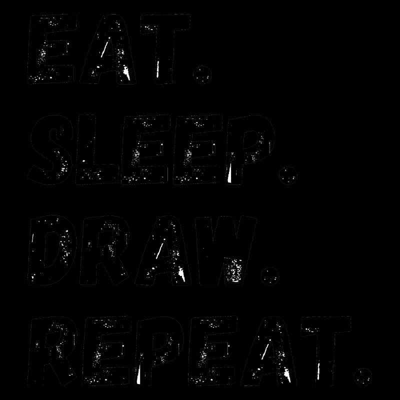 Manger Sommeil Dessiner Répéter