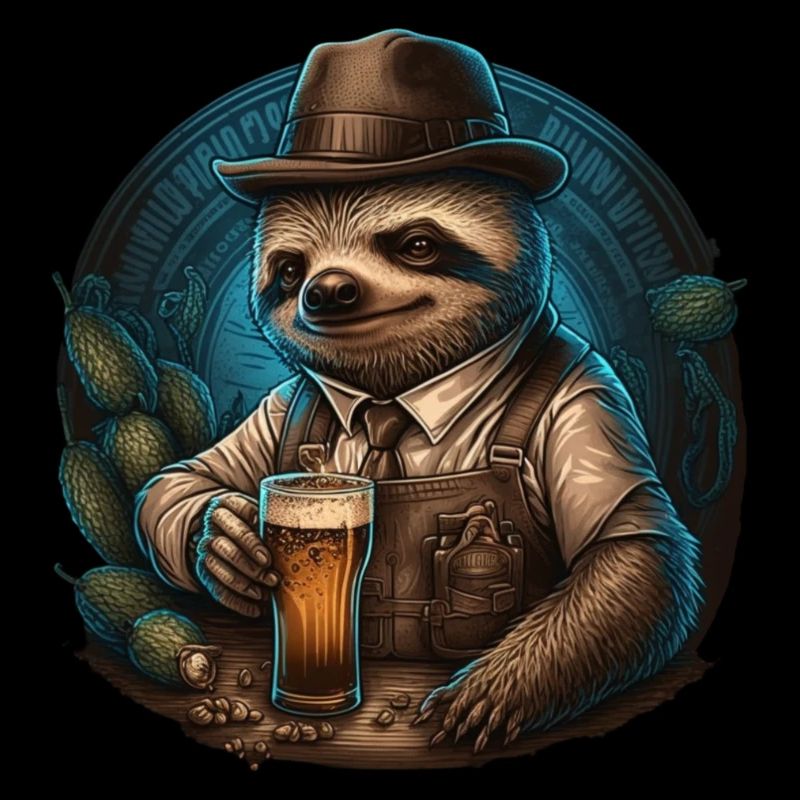 Bier Faultier