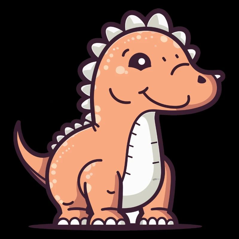 Netter kleiner Dinosaurier