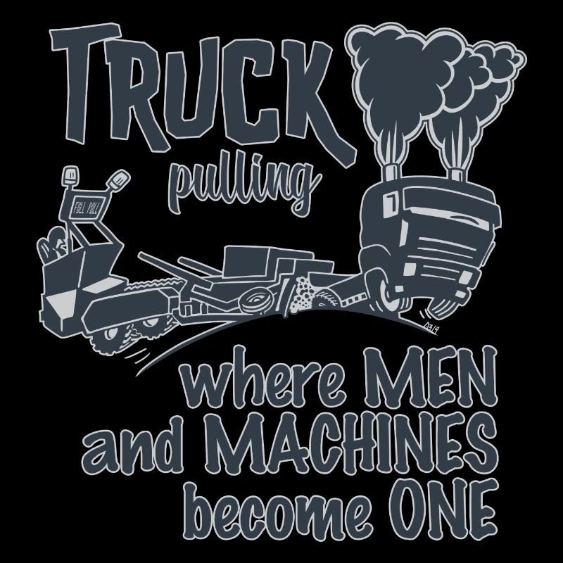 truck pulling duotone