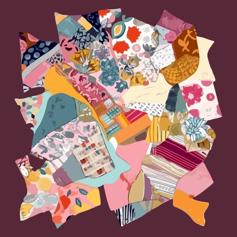 Fabric patchwork n°2